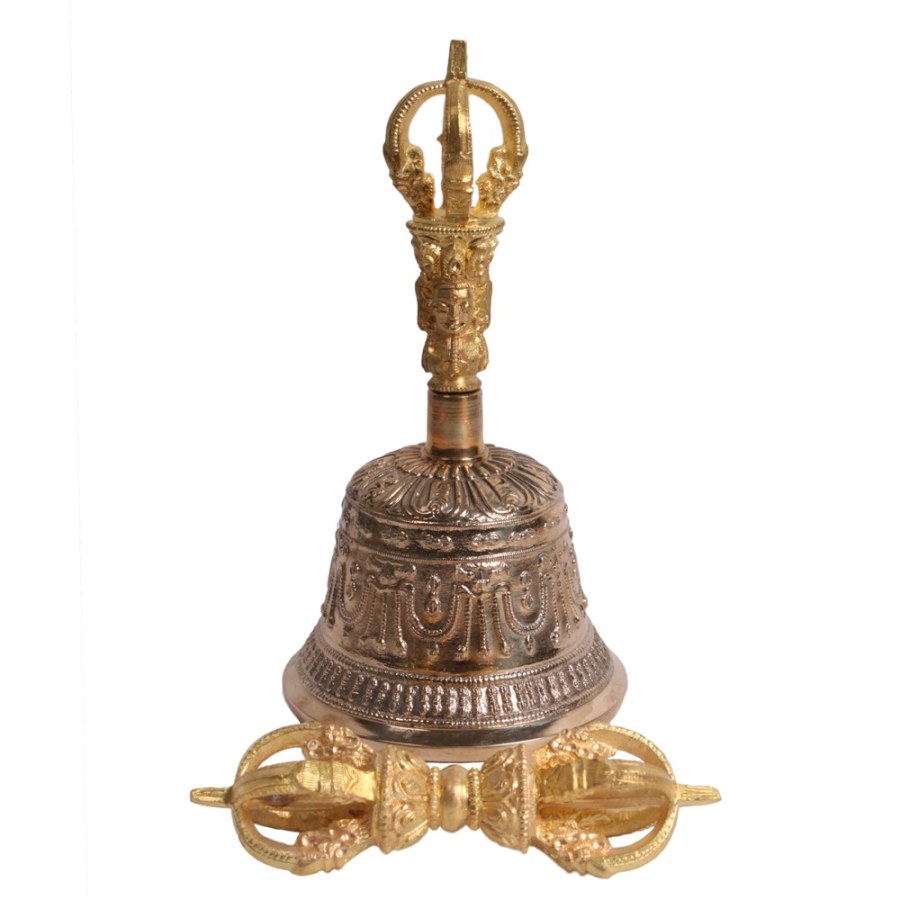 small sized buddhist vajra & bells